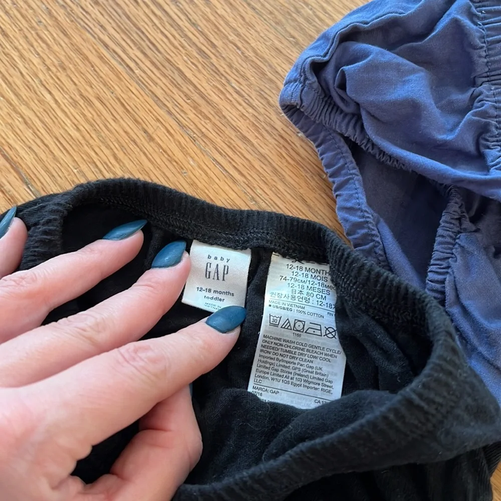 5/$25 12 month diaper covers and tights